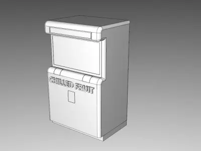 Retro Vending Machine 3D print model