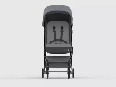 Baby stroller 3D model 3D model 12