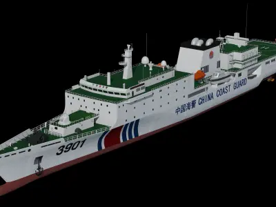 China Coast Guard 3901 CCGS 3901 China Coast Guard South  3D model