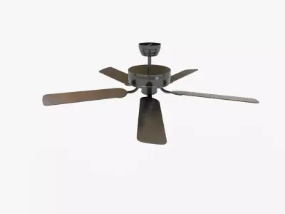 Ceiling Fan Classic Royal Antique 3D model