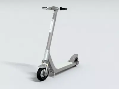 laos Electric Scooter Low-poly 3D model