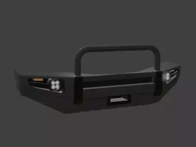 ARB FRONT BUMPER  Low-poly 3D model
