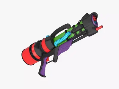 Toy Gun 5 3D model