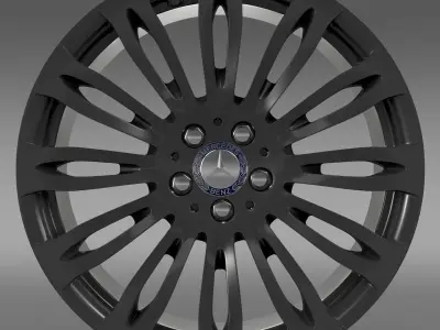 Mercedes Benz S 600 rim 3D model