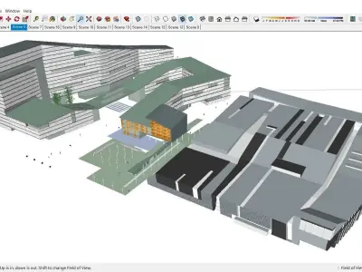 Sketchup Building V1 3D model