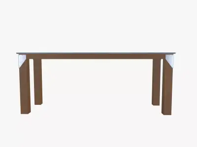 Industrial Work Bench Low-poly 3D model purchase