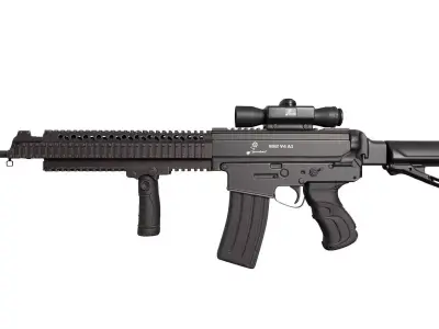Pindad SS2 V4 A1 3D model