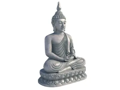 bhuda Low-poly 3D model