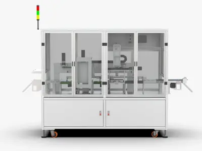 Lithium Battery Size Testing Machine 3D model