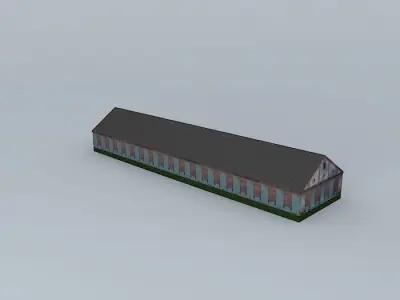 Abandoned warehouse Free 3D model
