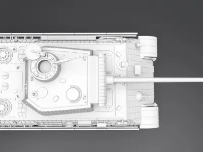 Panzer 5 Scale model 3D print model