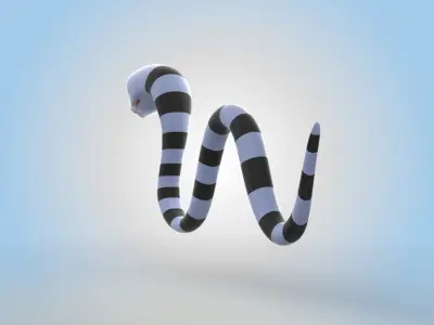 Sea Snake 3D model
