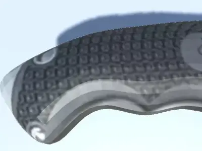 Warrior Knife Free low-poly 3D model