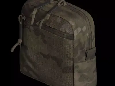 Crye GP Pouch 6x6x3 Low-poly 3D model
