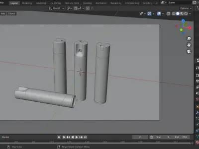 Spray bottle 3d model 3D model