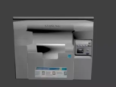 printer Samsung SCX-3400 Low-poly 3D model