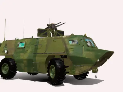 conceito veiculo 4x4 cfn br  Low-poly 3D model