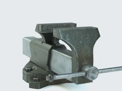 vice tool Low-poly 3D model