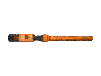 Industrial Pipe Wrench 3D Model Low-poly 3D model