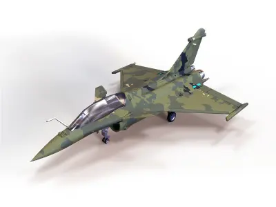 Dassault Rafale 3D print model