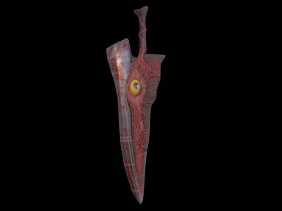 Nightmare Sword 3D model