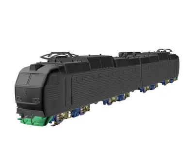 CHS7 locomotive 3D print model