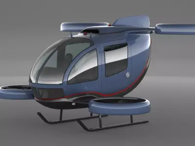 Drone Taxi 3D model