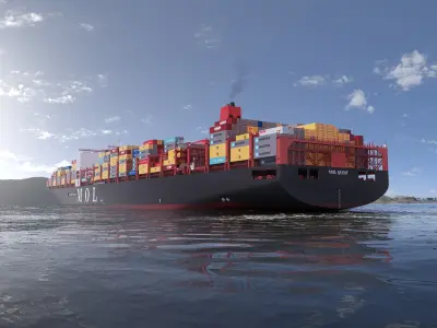 Container Ship  get 3D model