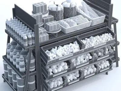 Market Place 5 3D model