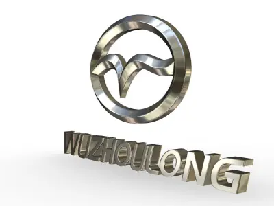 wuzhoulong logo 3D model