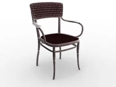 Antique armchair 3D model