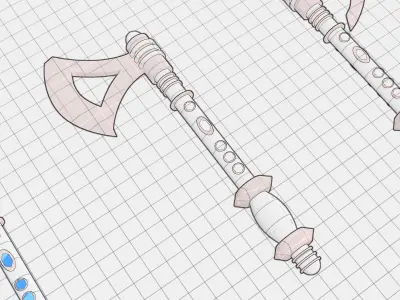 Equipment Game Code G-007 Low-poly 3D model