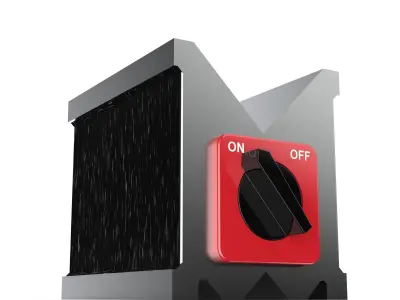 Magnetic Block 4K 3D model