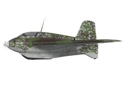Messerschmitt Me163 Komet 3D model purchase