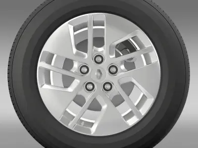 Renault Trafic wheel 2015 3D model