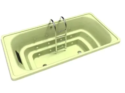 Ladder Bathtub Jets 3D model