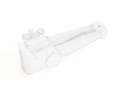 Hand vise 03 3D model