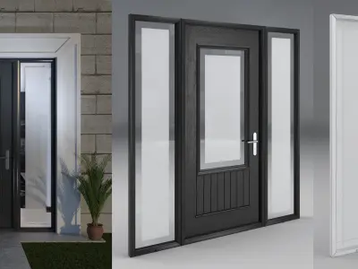 Palladio Doors Collection part 1 Free 3D model