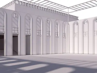 historical building 3D model
