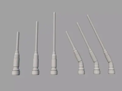 Nendoscope Hand drill Low-poly 3D model
