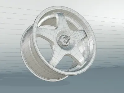oz racing crono le mans Low-poly 3D model