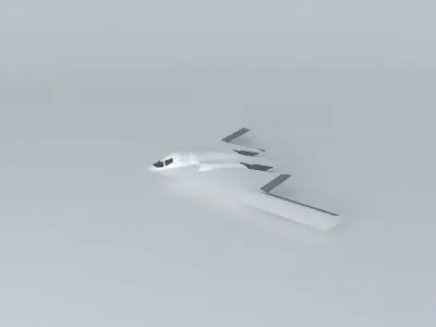  B2 Converted Cargo Freighter Free 3D model