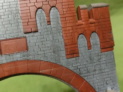 German portal Weilburg South 1-160 resin 3D print model