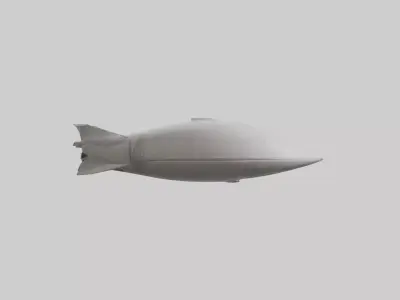 Personal Space Travel 1 Low-poly 3D model