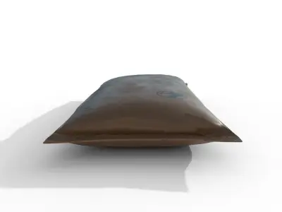 military Food dry package PBR Low-poly 3D model