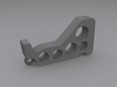 Gate Latch Part Replication Free 3D print model