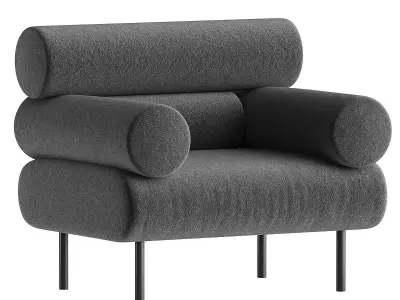 CABIN armchair 3D model