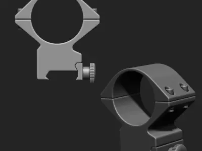 Gun Parts IMM Brush Pack 23 in One Vol 2 3D model