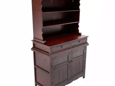 Dresser 3d model Low-poly 3D model