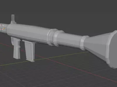 low poly rpg Free low-poly 3D model